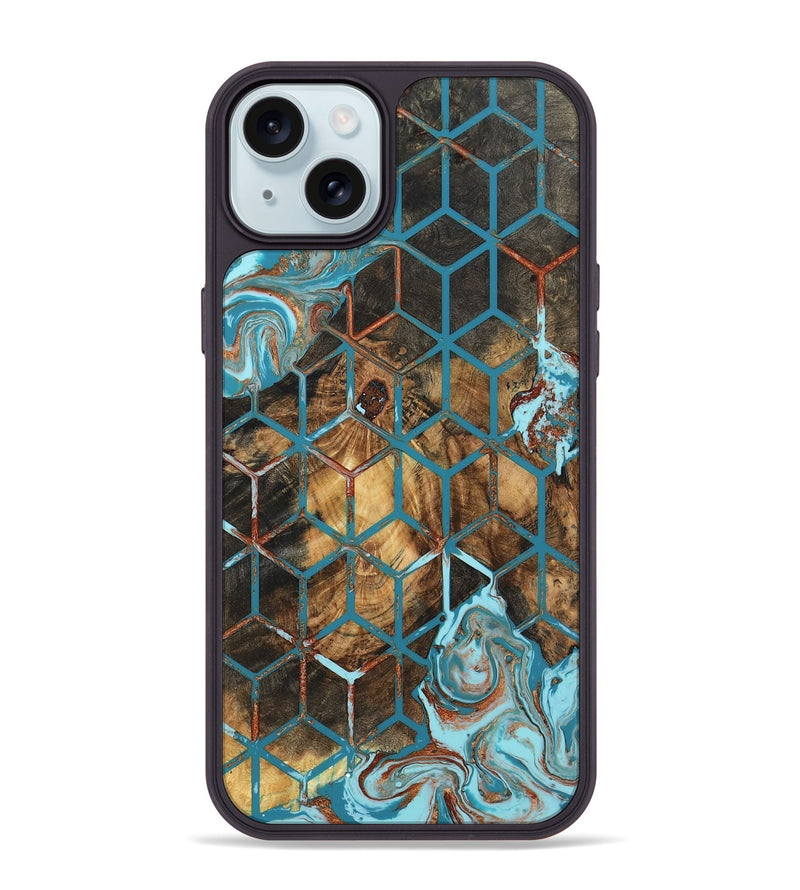 iPhone 15 Plus Wood Phone Case - Wesson (Pattern, 802419)