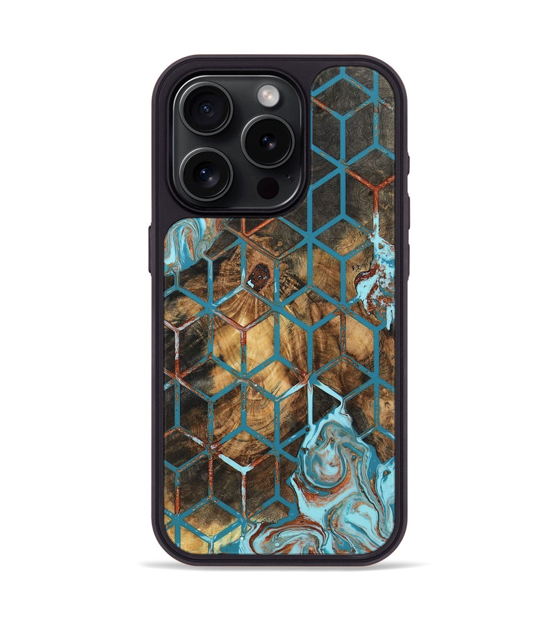 iPhone 15 Pro Wood Phone Case - Wesson (Pattern, 802419)
