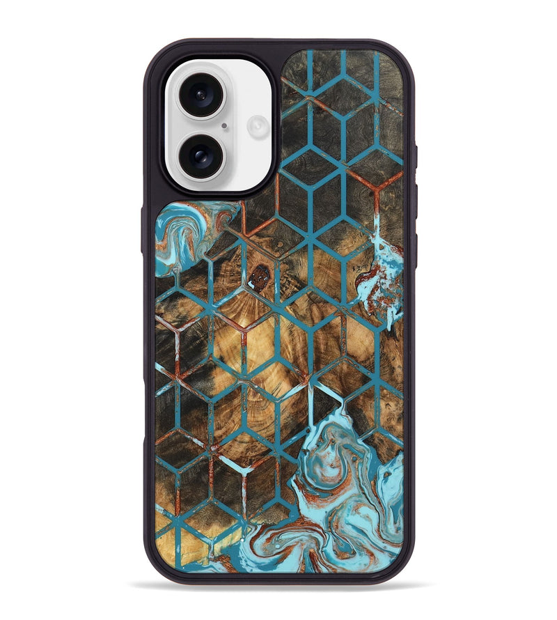iPhone 16 Plus Wood Phone Case - Wesson (Pattern, 802419)