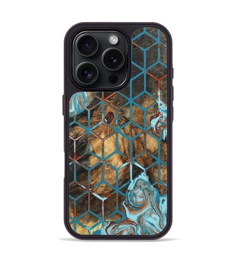 iPhone 16 Pro Wood Phone Case - Wesson (Pattern, 802419)