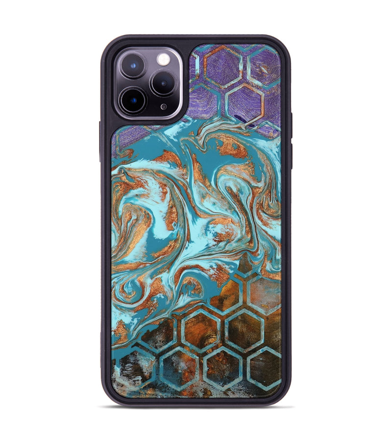 iPhone 11 Pro Max Wood Phone Case - Zhuri (Pattern, 802420)