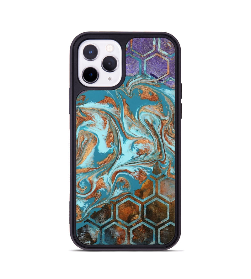 iPhone 11 Pro Wood Phone Case - Zhuri (Pattern, 802420)