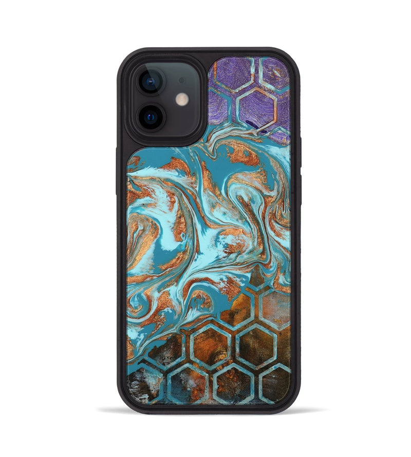 iPhone 12 Wood Phone Case - Zhuri (Pattern, 802420)