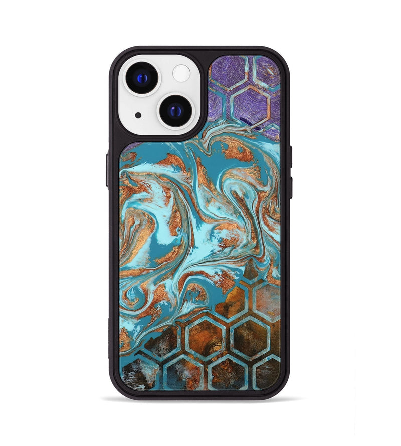 iPhone 13 Wood Phone Case - Zhuri (Pattern, 802420)