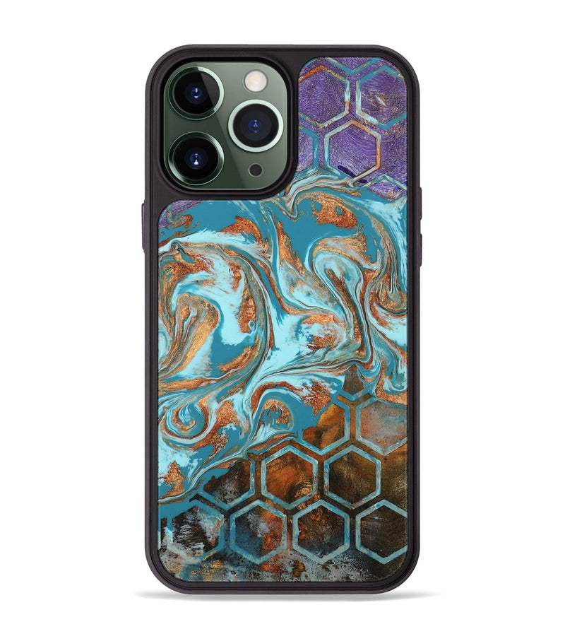iPhone 13 Pro Max Wood Phone Case - Zhuri (Pattern, 802420)
