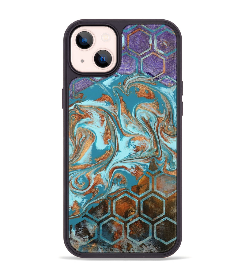 iPhone 14 Plus Wood Phone Case - Zhuri (Pattern, 802420)