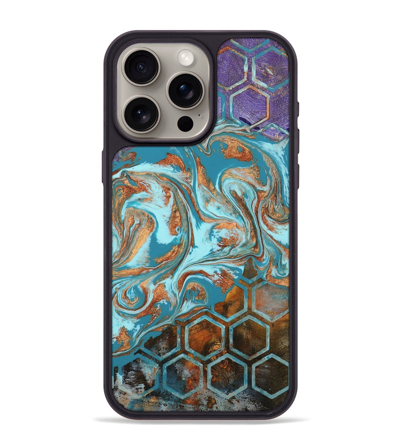 iPhone 15 Pro Max Wood Phone Case - Zhuri (Pattern, 802420)