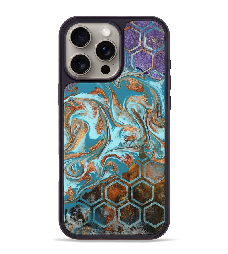 iPhone 16 Pro Max Wood Phone Case - Zhuri (Pattern, 802420)