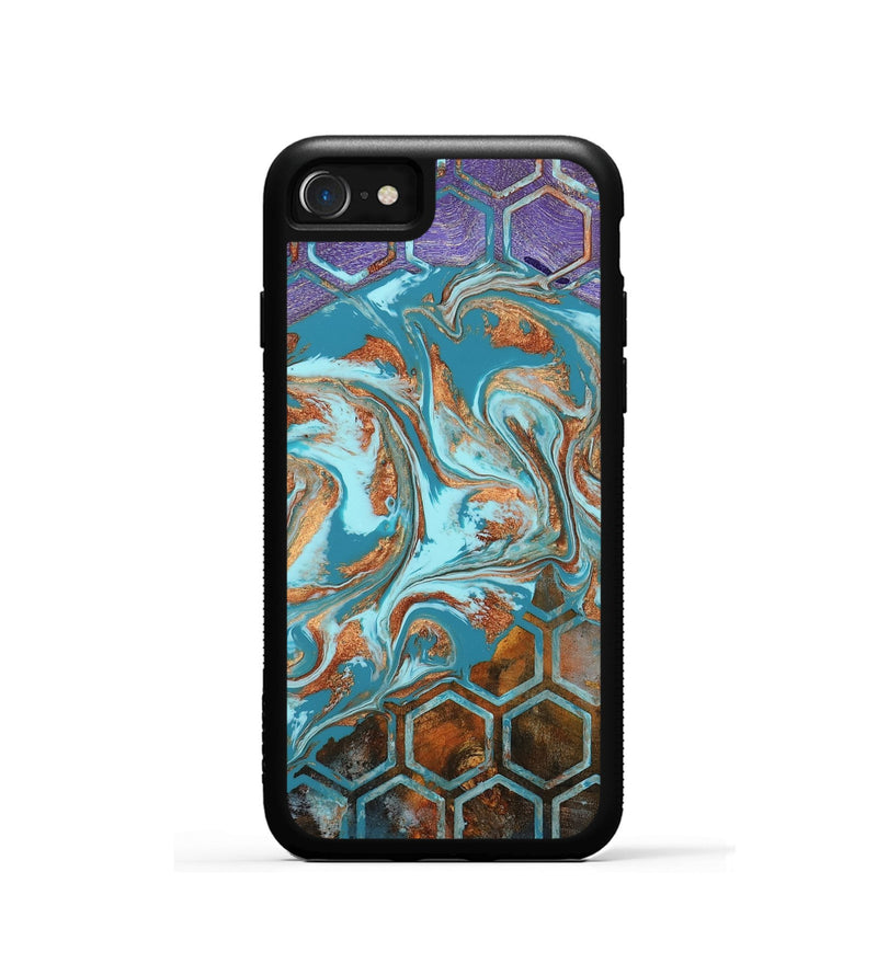 iPhone SE Wood Phone Case - Zhuri (Pattern, 802420)