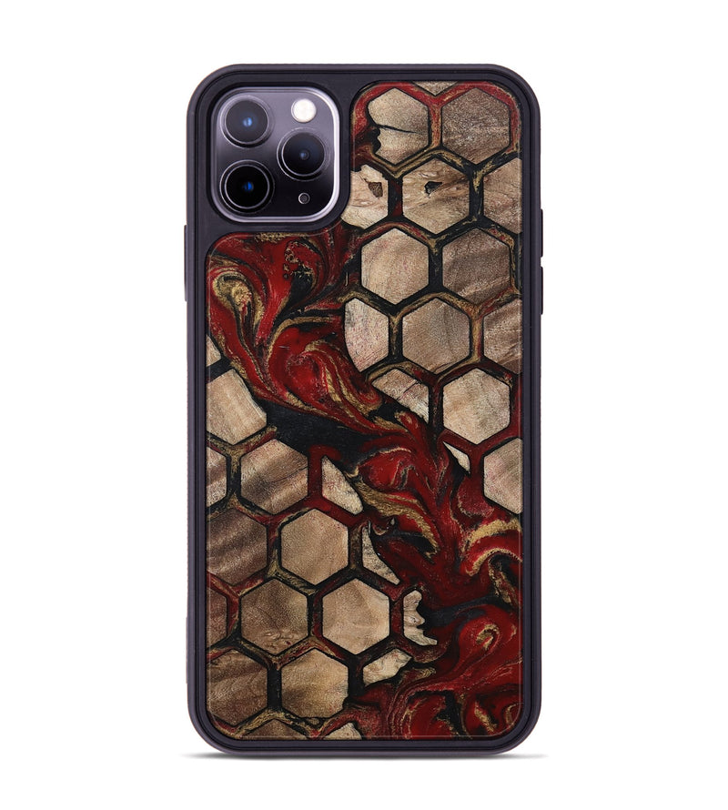 iPhone 11 Pro Max Wood Phone Case - Alida (Pattern, 802421)