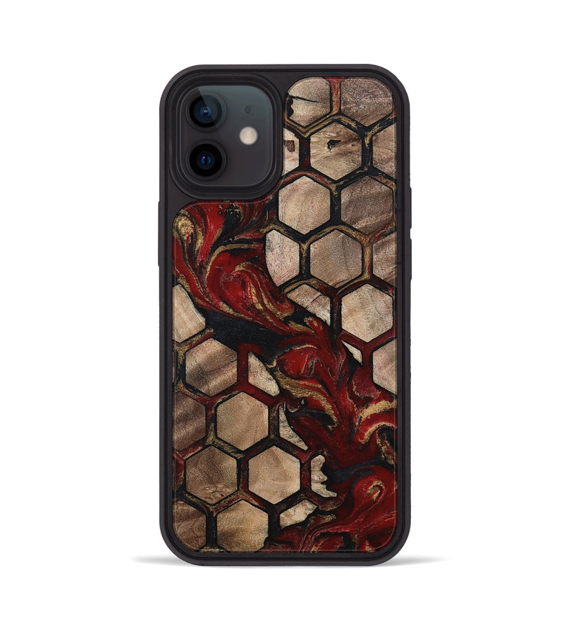 iPhone 12 Wood Phone Case - Alida (Pattern, 802421)