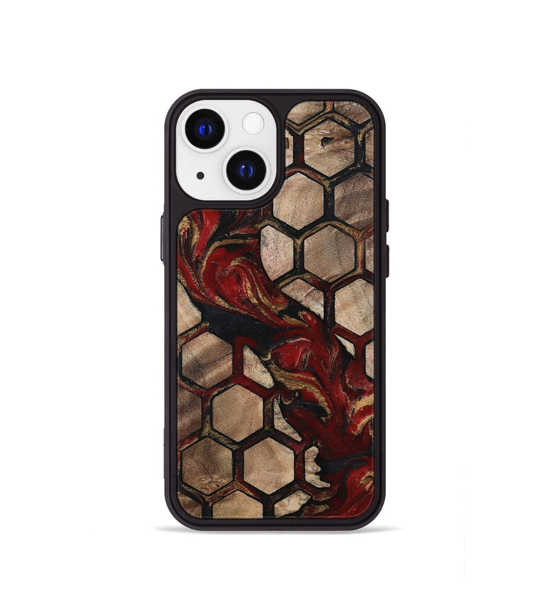 iPhone 13 mini Wood Phone Case - Alida (Pattern, 802421)