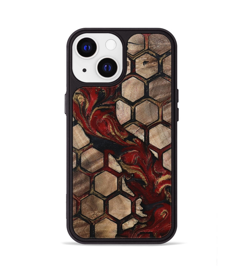 iPhone 13 Wood Phone Case - Alida (Pattern, 802421)
