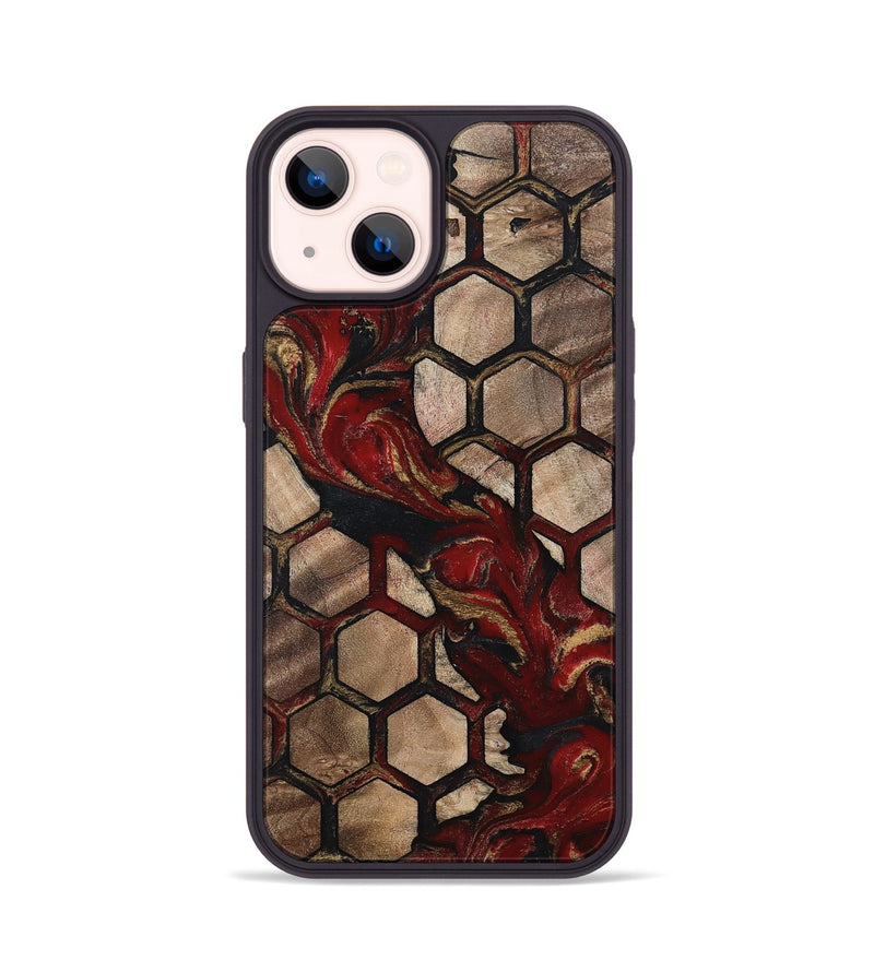 iPhone 14 Wood Phone Case - Alida (Pattern, 802421)