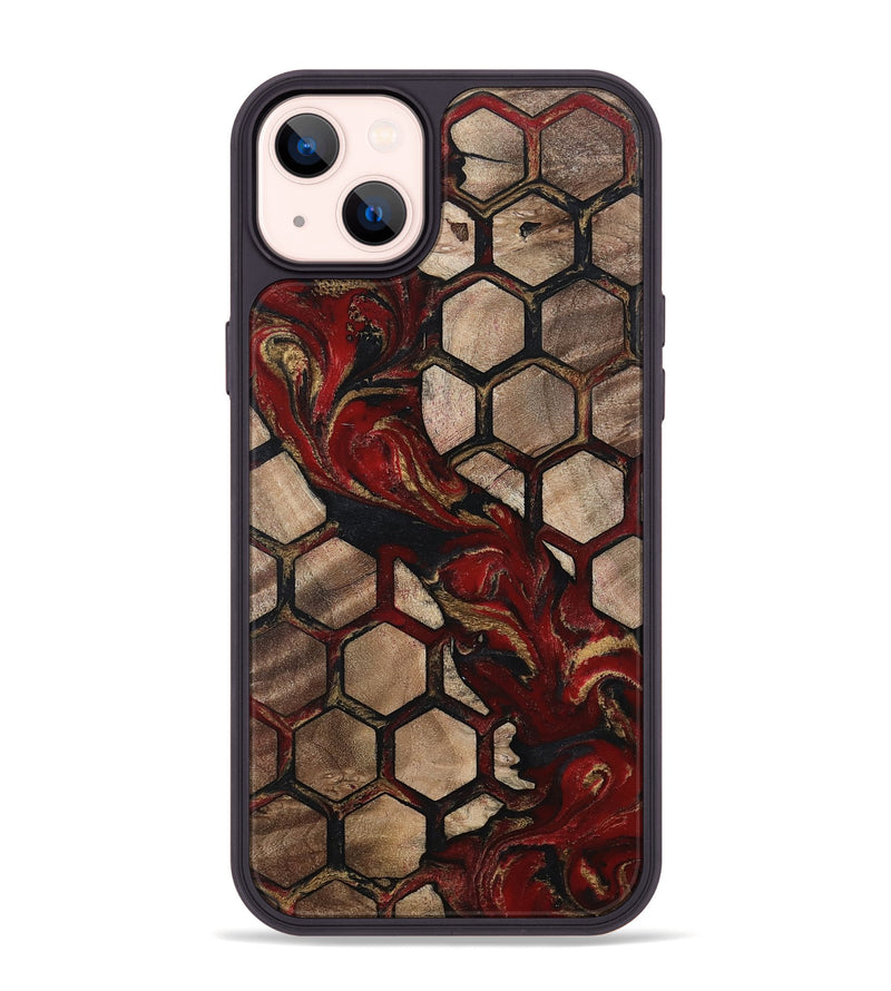 iPhone 14 Plus Wood Phone Case - Alida (Pattern, 802421)