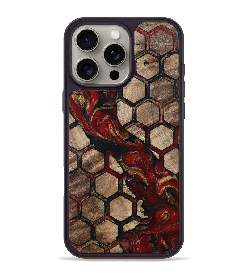 iPhone 16 Pro Max Wood Phone Case - Alida (Pattern, 802421)
