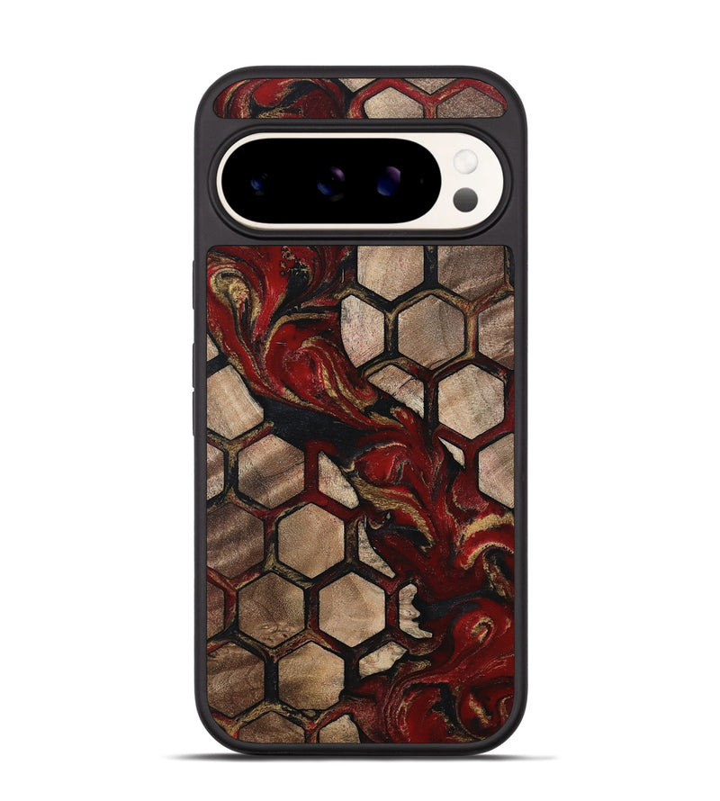 Pixel 9 Wood Phone Case - Alida (Pattern, 802421)