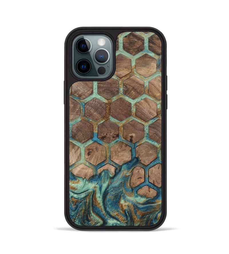 iPhone 12 Pro Wood Phone Case - Artemis (Pattern, 802422)