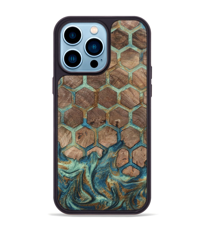 iPhone 14 Pro Max Wood Phone Case - Artemis (Pattern, 802422)