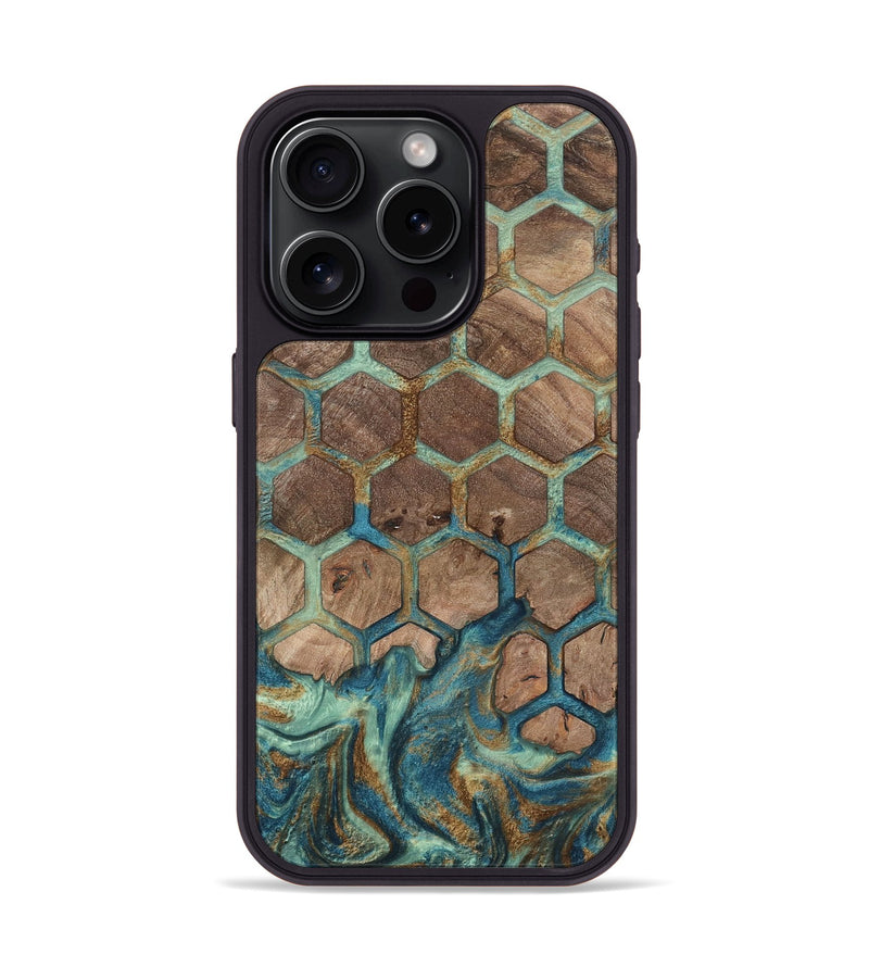 iPhone 15 Pro Wood Phone Case - Artemis (Pattern, 802422)