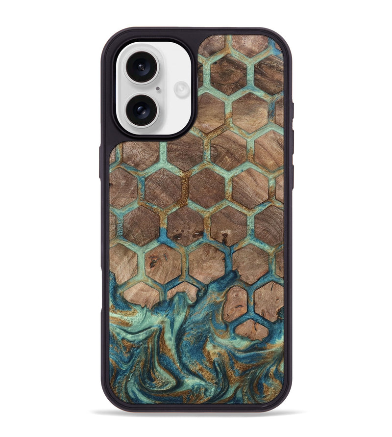iPhone 16 Plus Wood Phone Case - Artemis (Pattern, 802422)