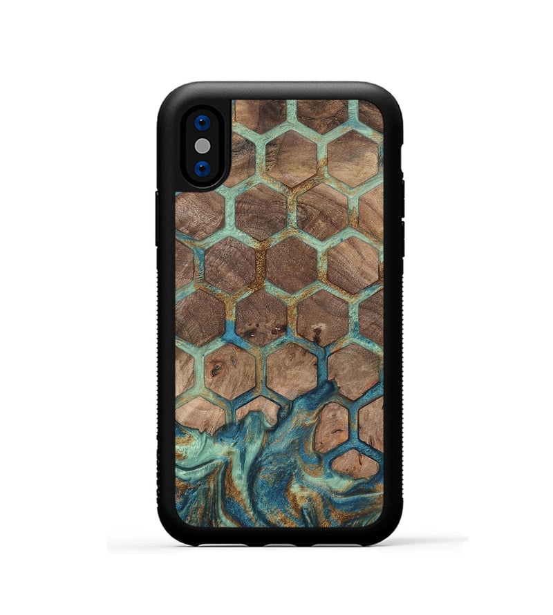 iPhone Xs Wood Phone Case - Artemis (Pattern, 802422)