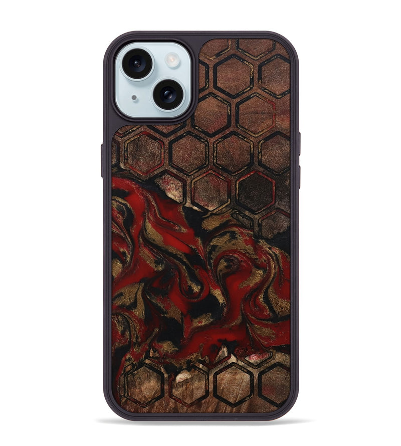 iPhone 15 Plus Wood Phone Case - Mahlon (Pattern, 802423)