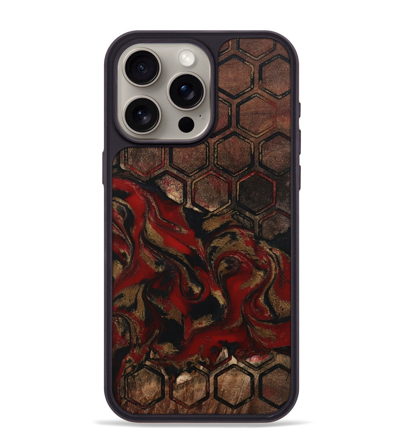 iPhone 15 Pro Max Wood Phone Case - Mahlon (Pattern, 802423)