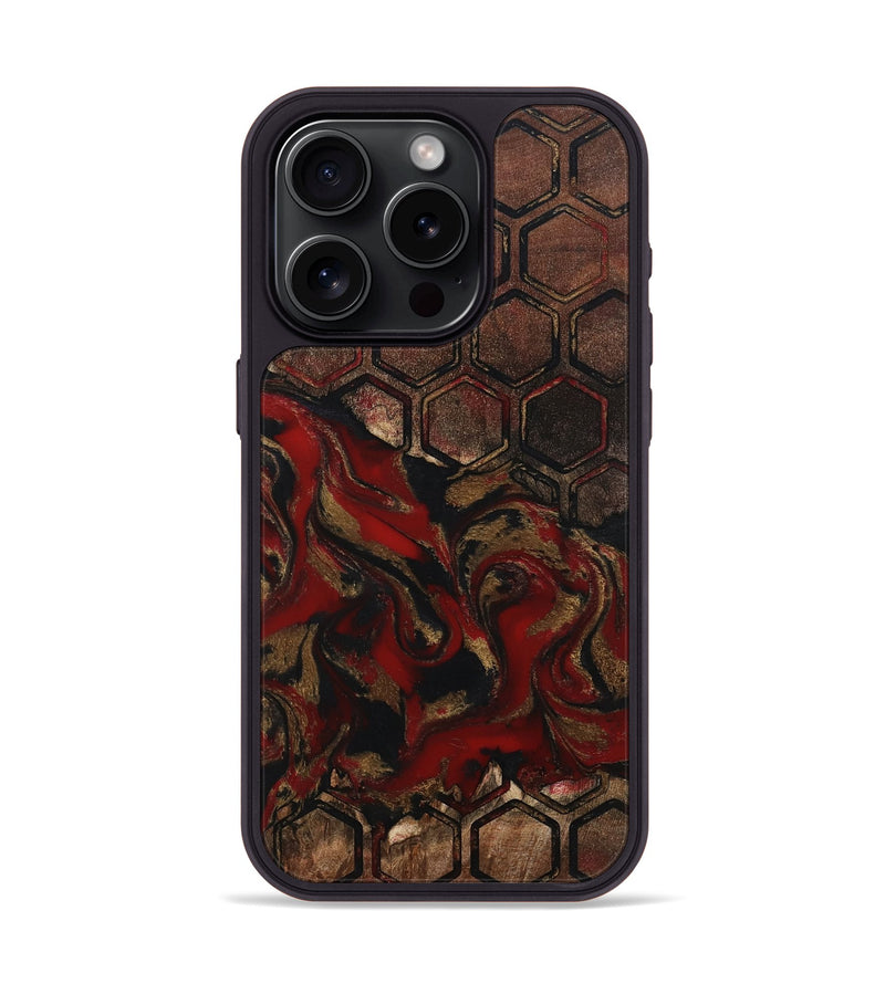 iPhone 15 Pro Wood Phone Case - Mahlon (Pattern, 802423)