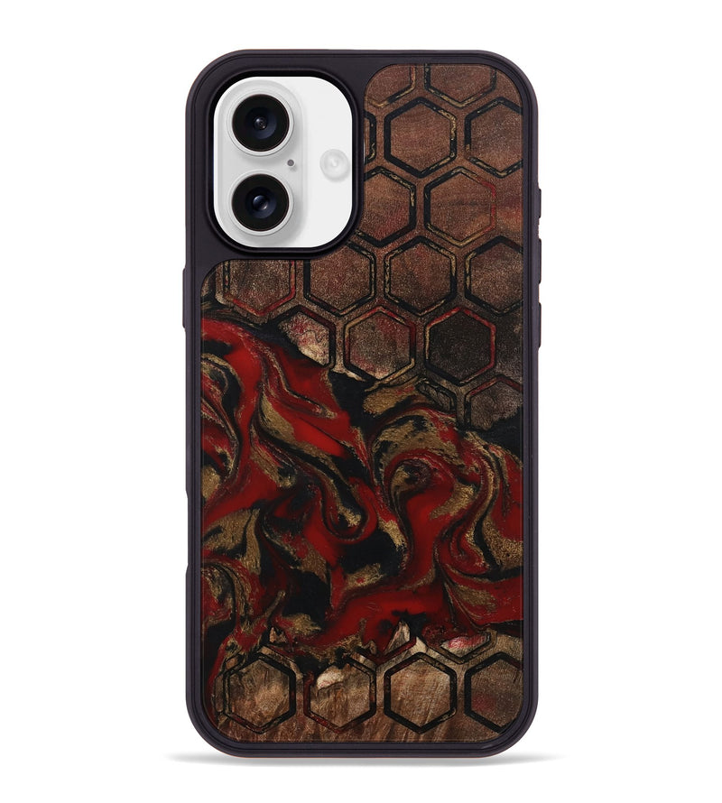 iPhone 16 Plus Wood Phone Case - Mahlon (Pattern, 802423)