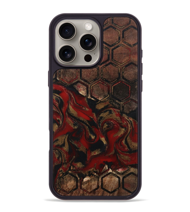 iPhone 16 Pro Max Wood Phone Case - Mahlon (Pattern, 802423)