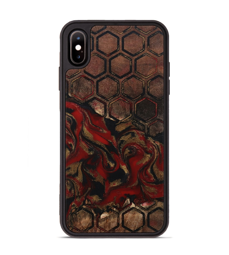 iPhone Xs Max Wood Phone Case - Mahlon (Pattern, 802423)