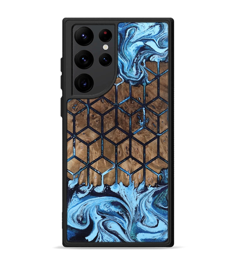 Galaxy S22 Ultra Wood Phone Case - Earline (Pattern, 802424)