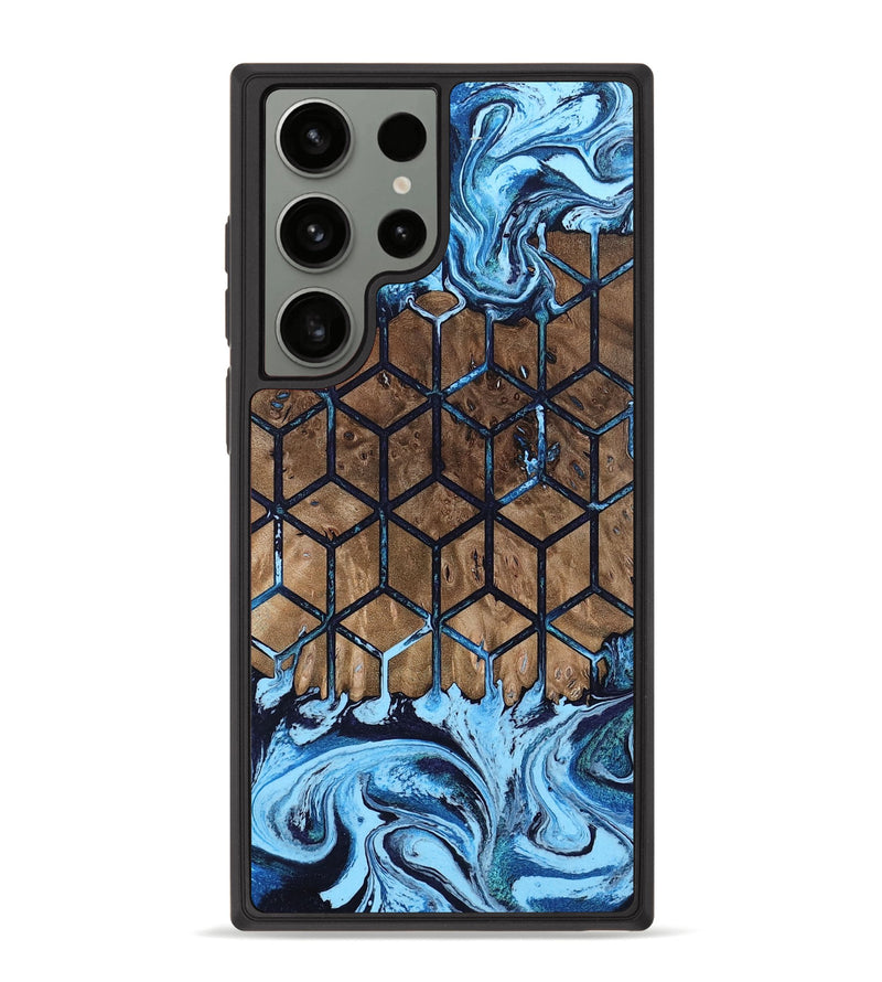 Galaxy S23 Ultra Wood Phone Case - Earline (Pattern, 802424)