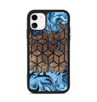 iPhone 11 Wood Phone Case - Earline (Pattern, 802424)