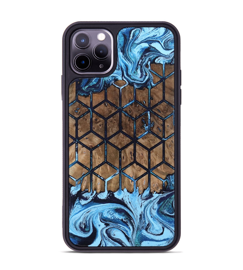 iPhone 11 Pro Max Wood Phone Case - Earline (Pattern, 802424)