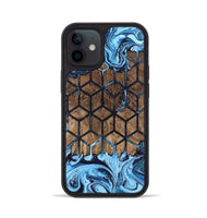 iPhone 12 Wood Phone Case - Earline (Pattern, 802424)