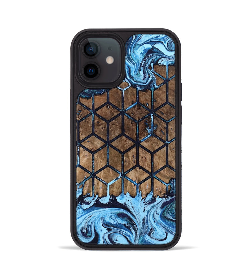 iPhone 12 Wood Phone Case - Earline (Pattern, 802424)