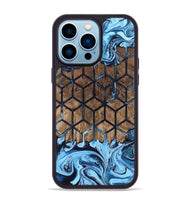 iPhone 14 Pro Max Wood Phone Case - Earline (Pattern, 802424)