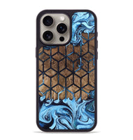 iPhone 15 Pro Max Wood Phone Case - Earline (Pattern, 802424)