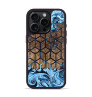 iPhone 15 Pro Wood Phone Case - Earline (Pattern, 802424)