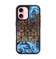 iPhone 16 Wood Phone Case - Earline (Pattern, 802424)