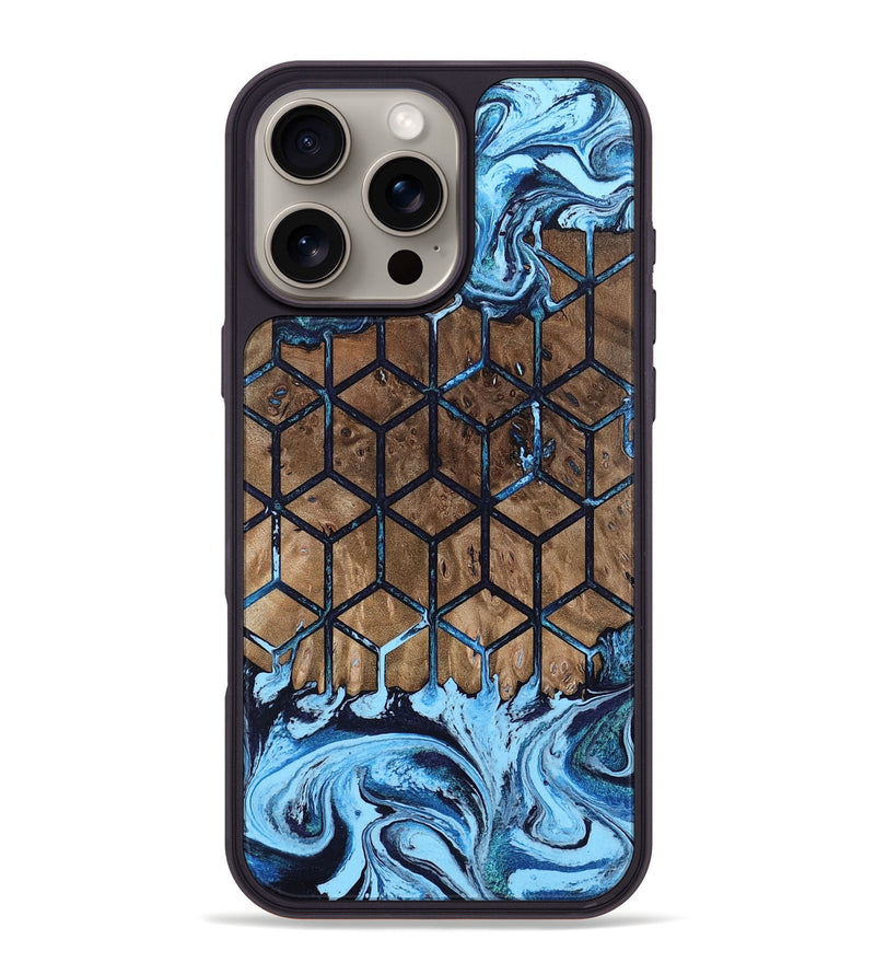 iPhone 16 Pro Max Wood Phone Case - Earline (Pattern, 802424)