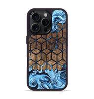 iPhone 16 Pro Wood Phone Case - Earline (Pattern, 802424)