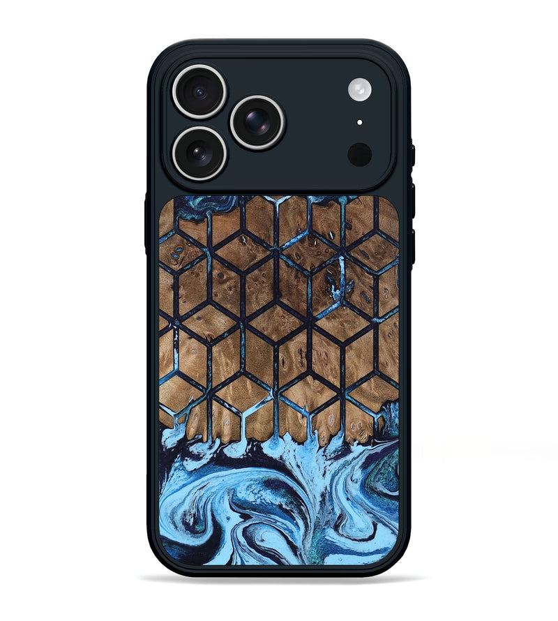 iPhone 17 Pro Max Wood Phone Case - Earline (Pattern, 802424)