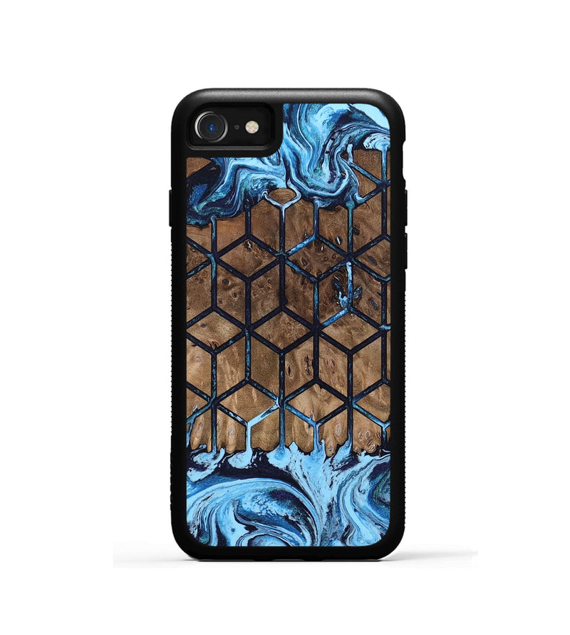 iPhone SE Wood Phone Case - Earline (Pattern, 802424)