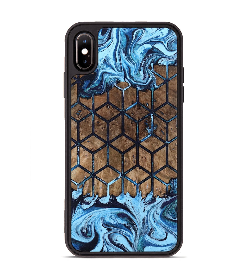 iPhone Xs Max Wood Phone Case - Earline (Pattern, 802424)