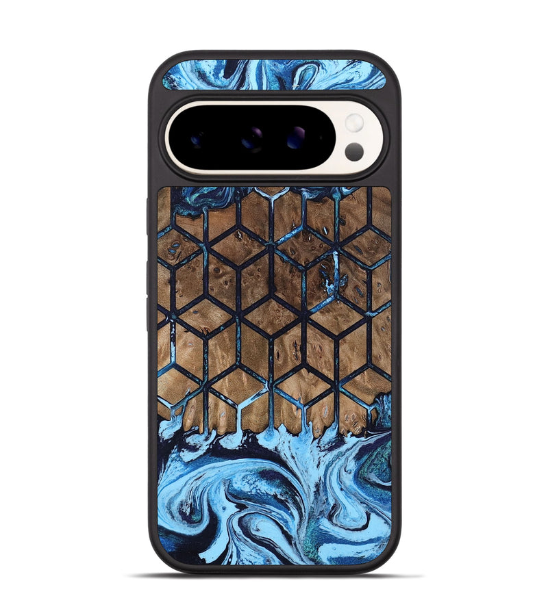 Pixel 9 Wood Phone Case - Earline (Pattern, 802424)