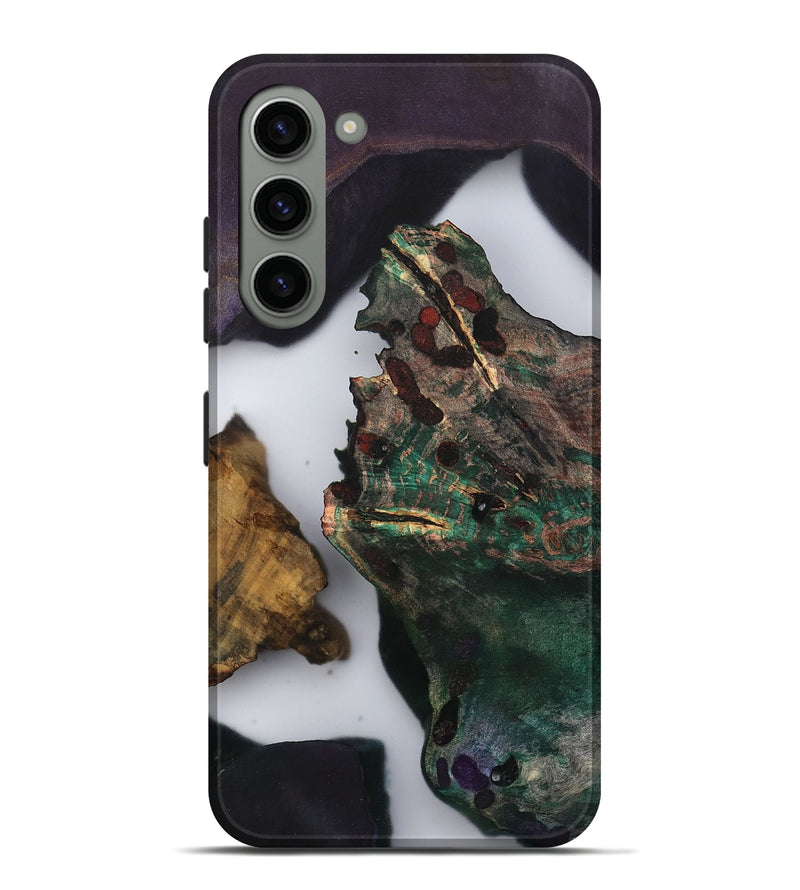 Galaxy S23 Plus Wood Live Edge Phone Case - Kamiyah (Clear, 802428)