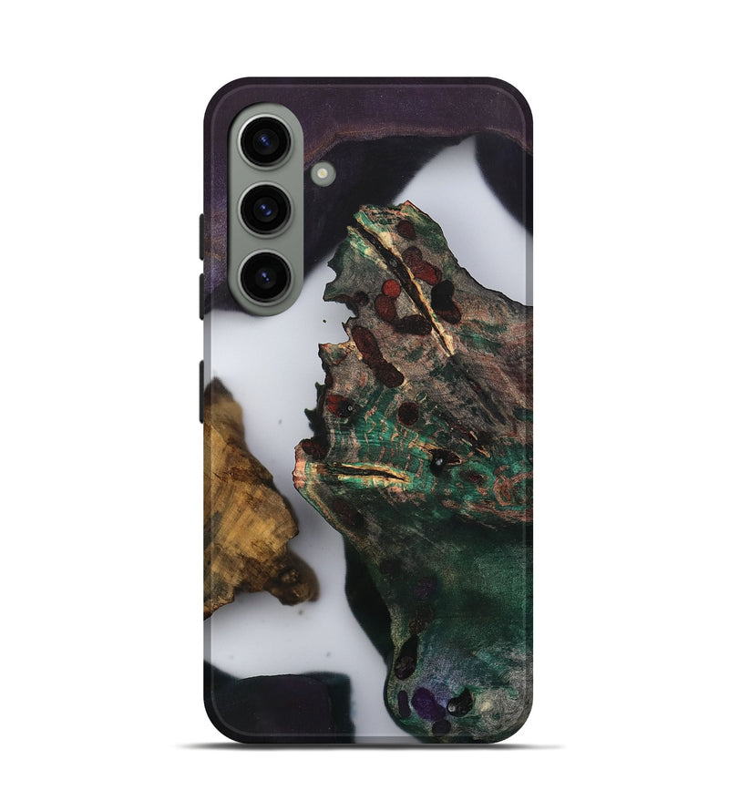 Galaxy S24 Wood Live Edge Phone Case - Kamiyah (Clear, 802428)